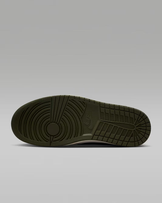 Air Jordan 1 Retro Low "Medium Olive and Summit White"